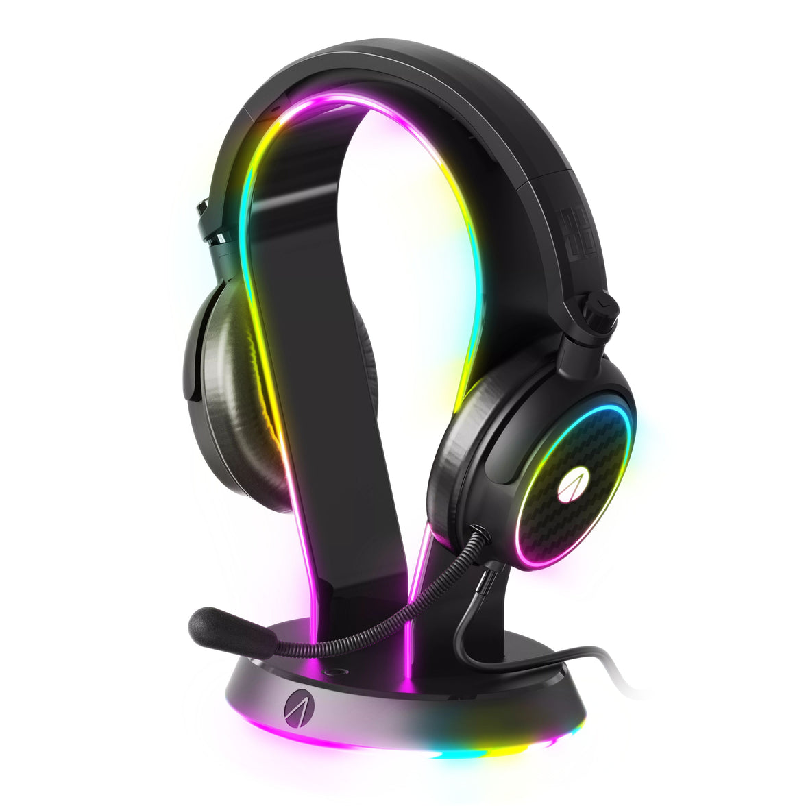 Stealth Light Up Headset & Stand Bundle