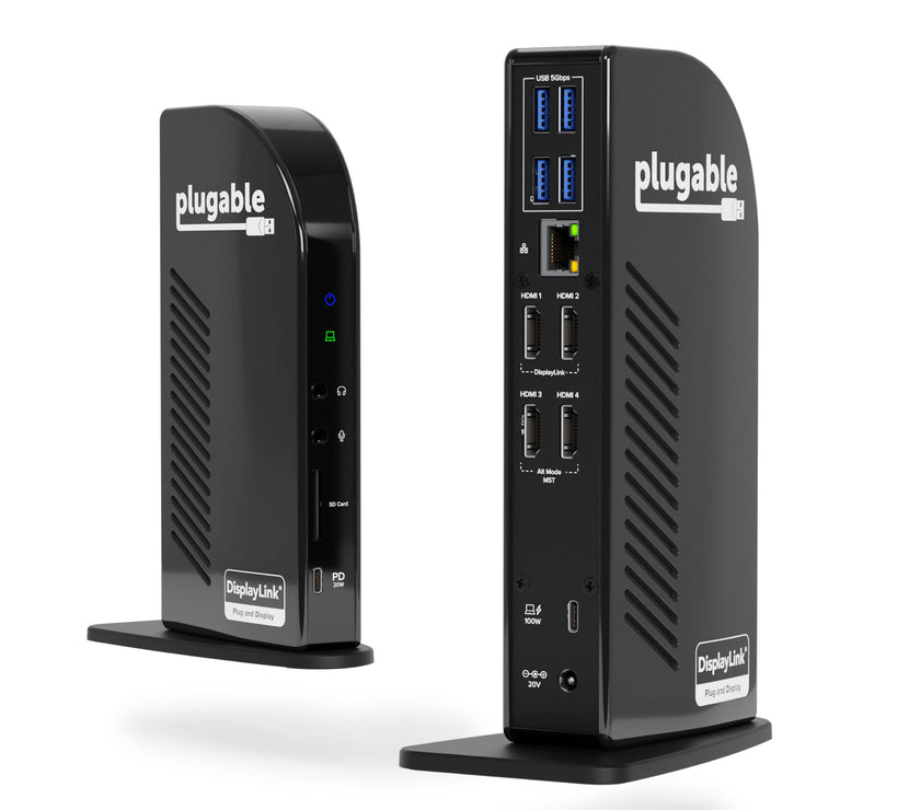 Plugable USB-C Quad HDMI Dock