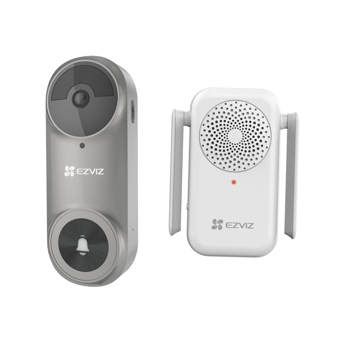 EZVIZ DB2 3MP BatteryVideoDoorbellGrey