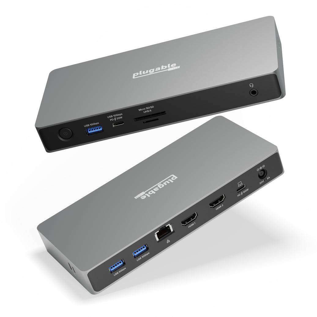 Plugable USB4 Dual HDMI Docking Station