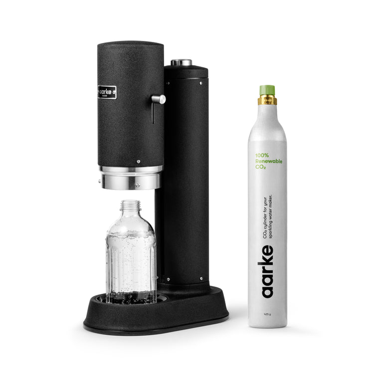 Aarke Carbonator Pro Matte Black & CO2