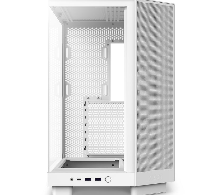 NZXT H6 Air Flow Dual White Mid Tower Cs