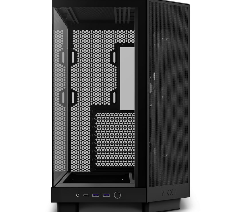 NZXT H6 Air Flow RGB Black Mid Tower Cs