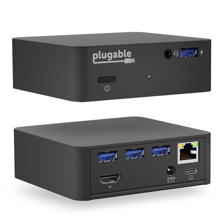 Plugable USB-C &amp; TBT3 Dock 85W PD