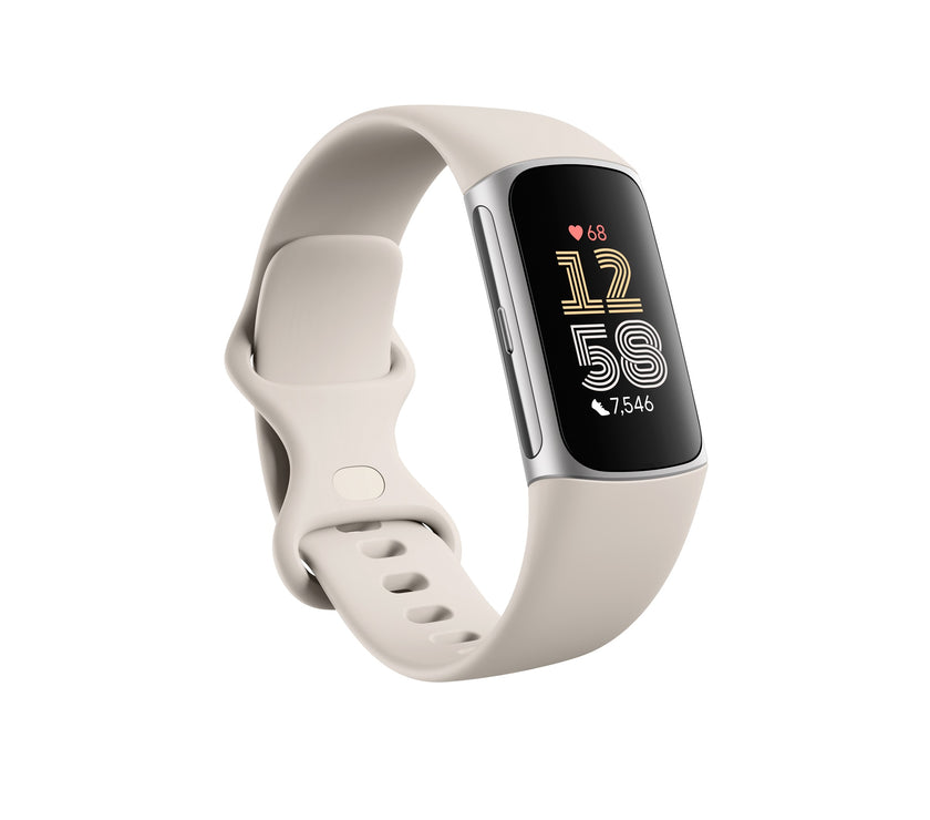 Fitbit Charge 6 - Porcelain/Slvr (UK/IE)