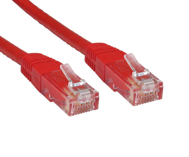 CDL 0.25m Cat6 Patch Cable - Red