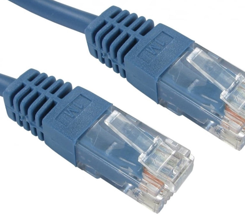 CDL 0.25m Cat5e  Cbl - Blue 26AWG