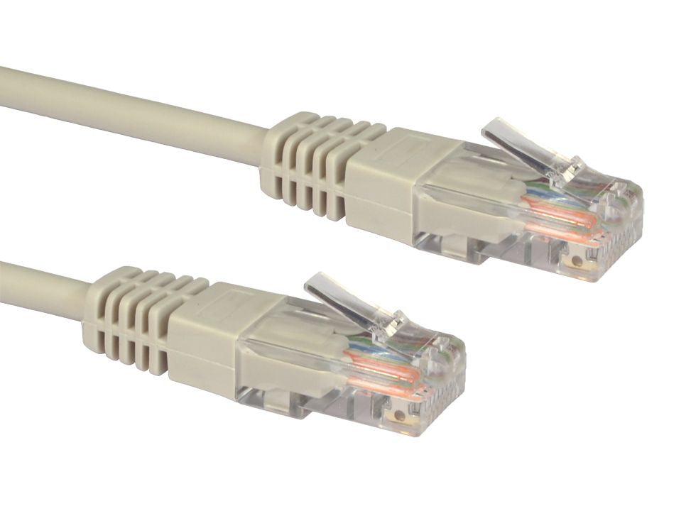 CDL 0.5m Cat5e Cbl - Grey 26AWG