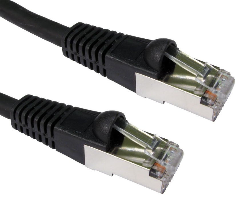 CDL 0.5m Cat6A Patch Cable - Black