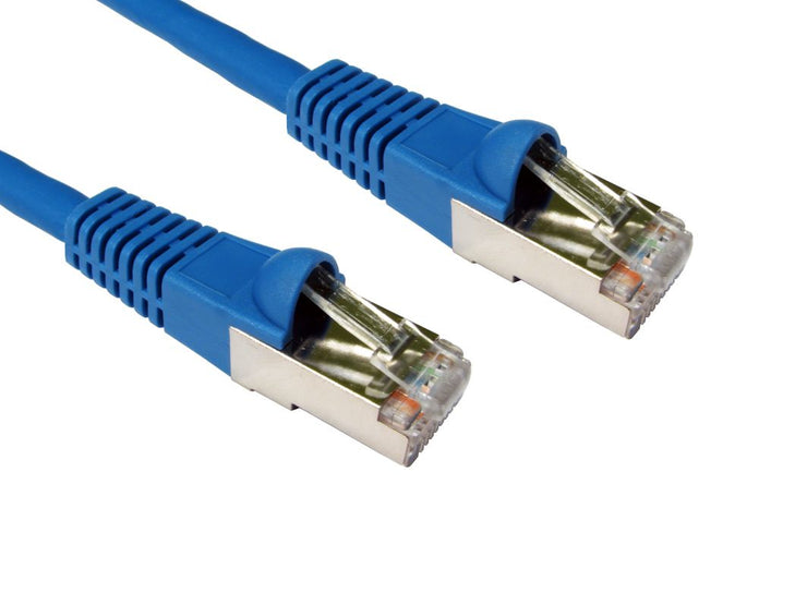 CDL 0.5m Cat6A Patch Cable - Blue