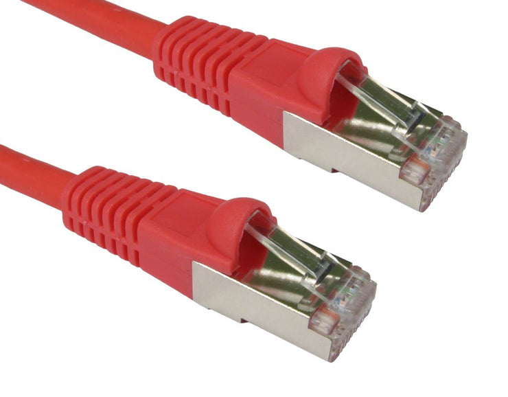 CDL 0.5m Cat6A Patch Cable - Red