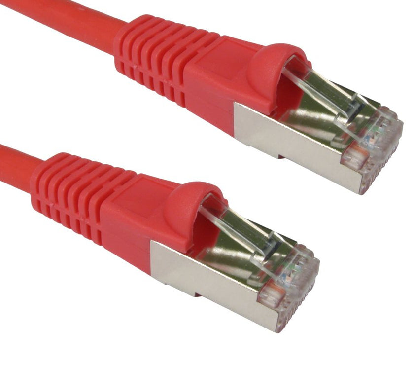 CDL 0.5m Cat6A Patch Cable - Red