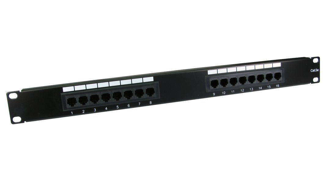 CDL 16 Port Cat5e Patch Panel v2