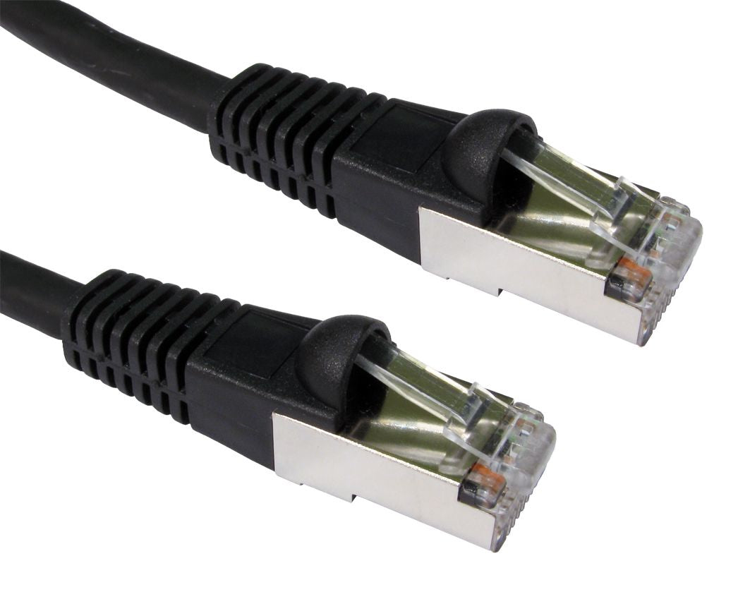 CDL 25m Cat6A Patch Cable - Black