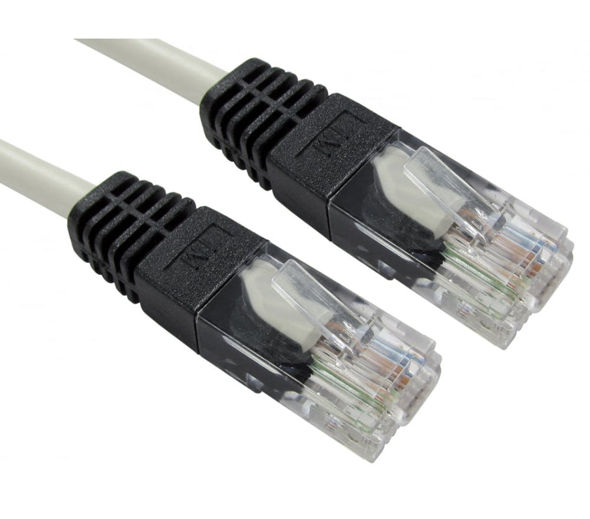 CDL 5m Grey Cat5e Crossover Patch