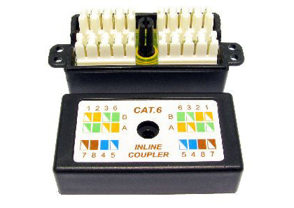 CDL CAT 6 Punchdown Coupler(Black)