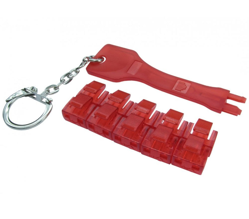 CDL RJ45 Port Set (1 Key10 Locks)