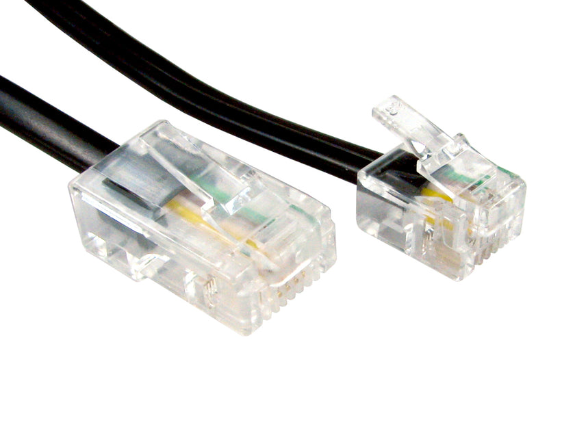 CDL 2m RJ11 to RJ45 Cable - Black