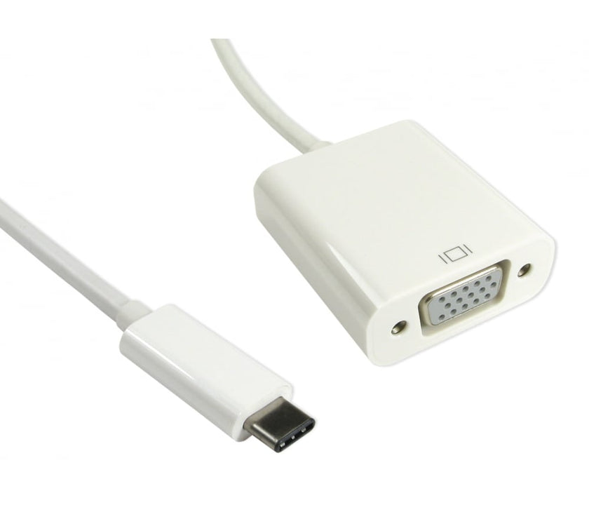 CDL 15CM USB TYPE C M - VGA F ADAP