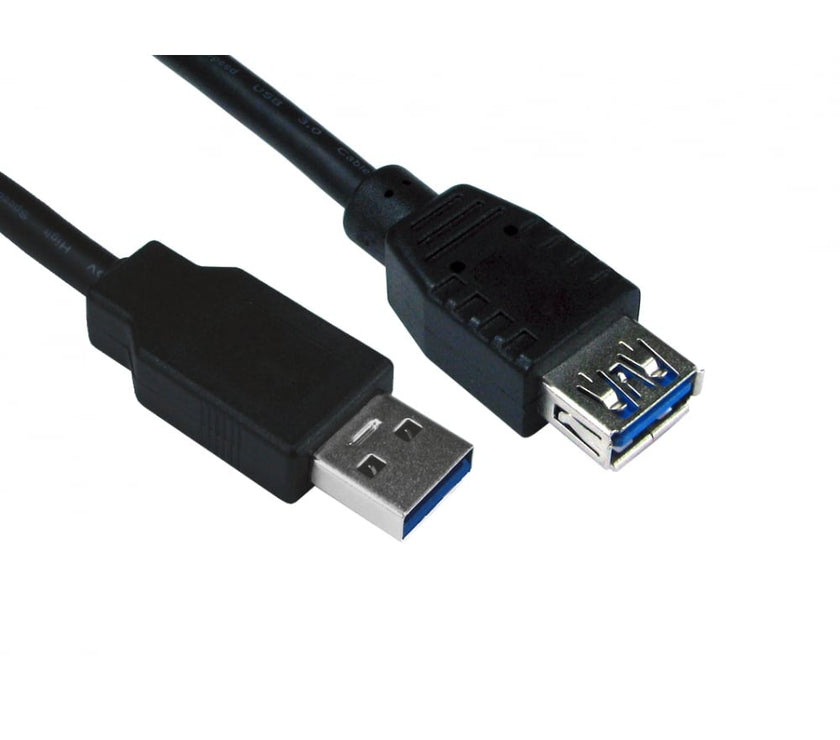 CDL 2m USB 3.0 A M-F Black