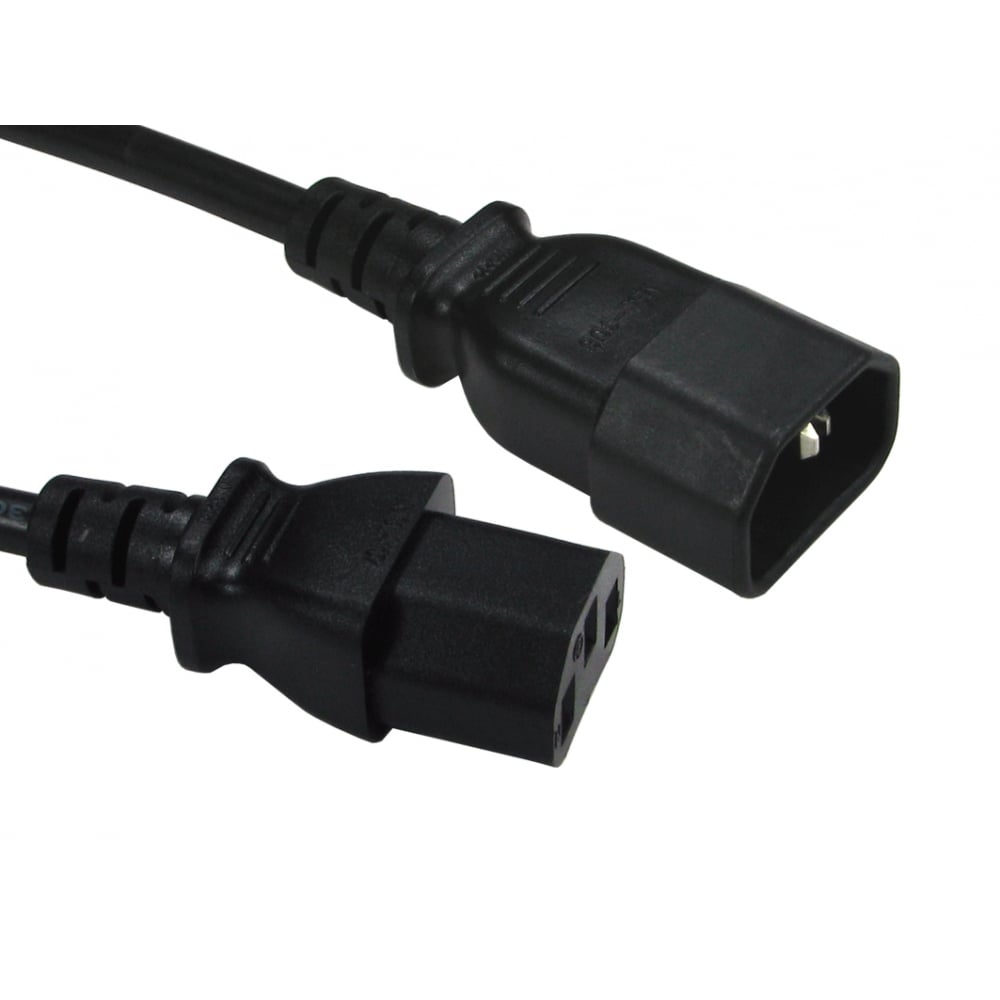 CDL 3m C14 to C13  Extension Black