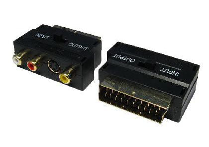 CDL Swit SCART -SVHS &amp; 3 x RCA