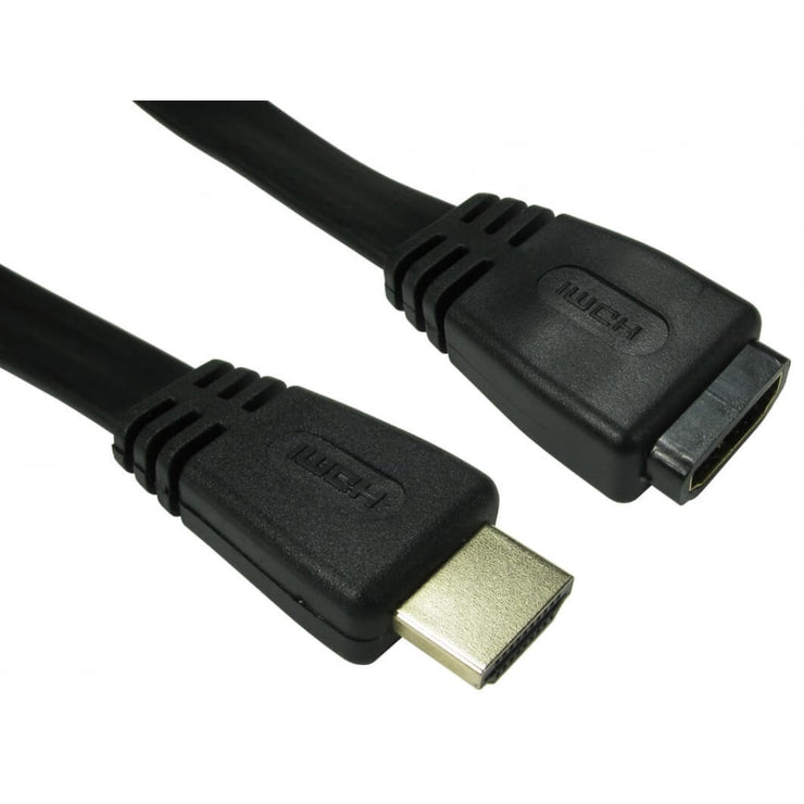 CDL 2MTR HDMI M-F FLAT CABLE