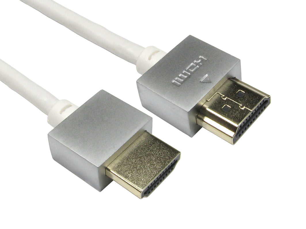 CDL 1m Super Slim HDMI cable White