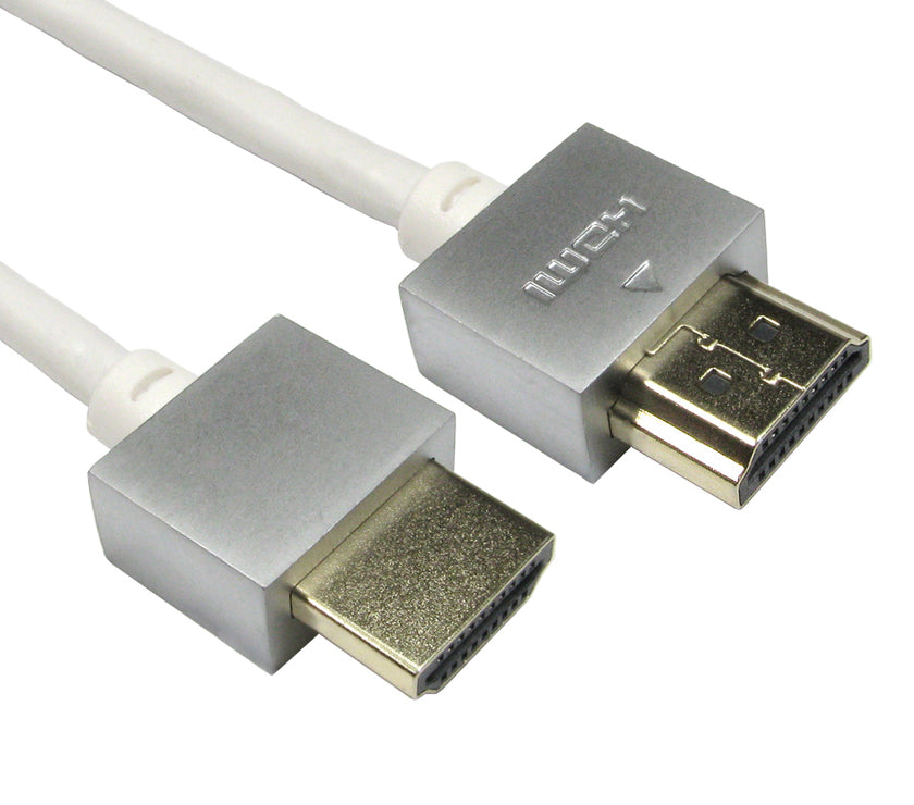 CDL 3m Super Slim HDMI cable White