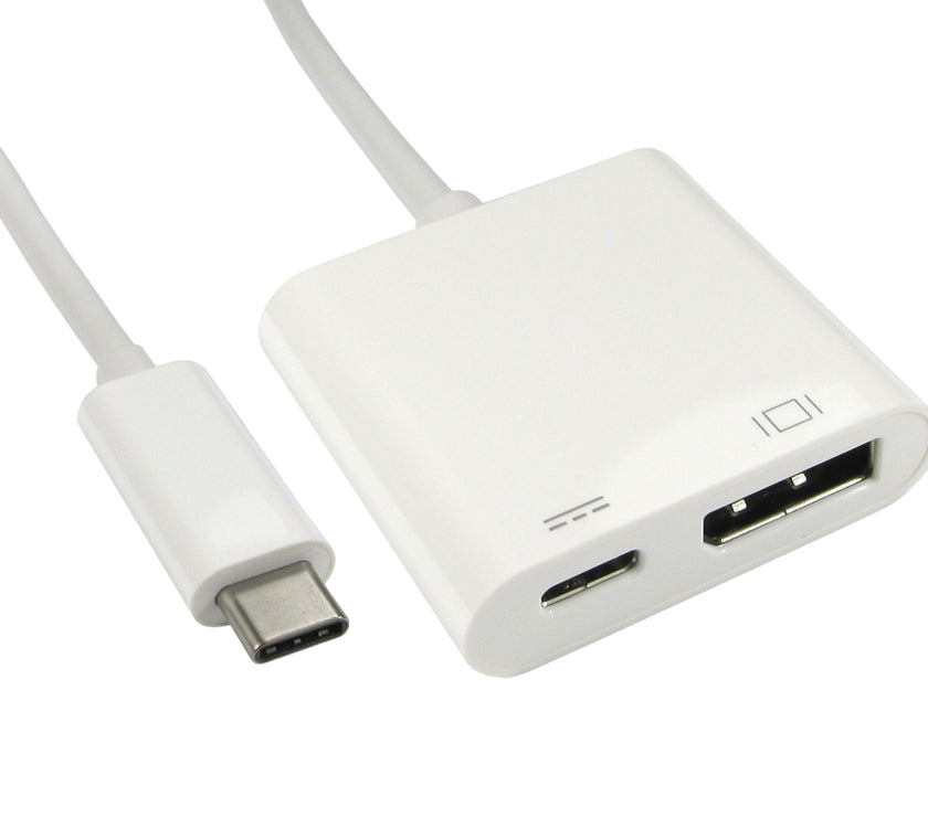 CDL 15cm Leaded USB Type-C - DP+PD
