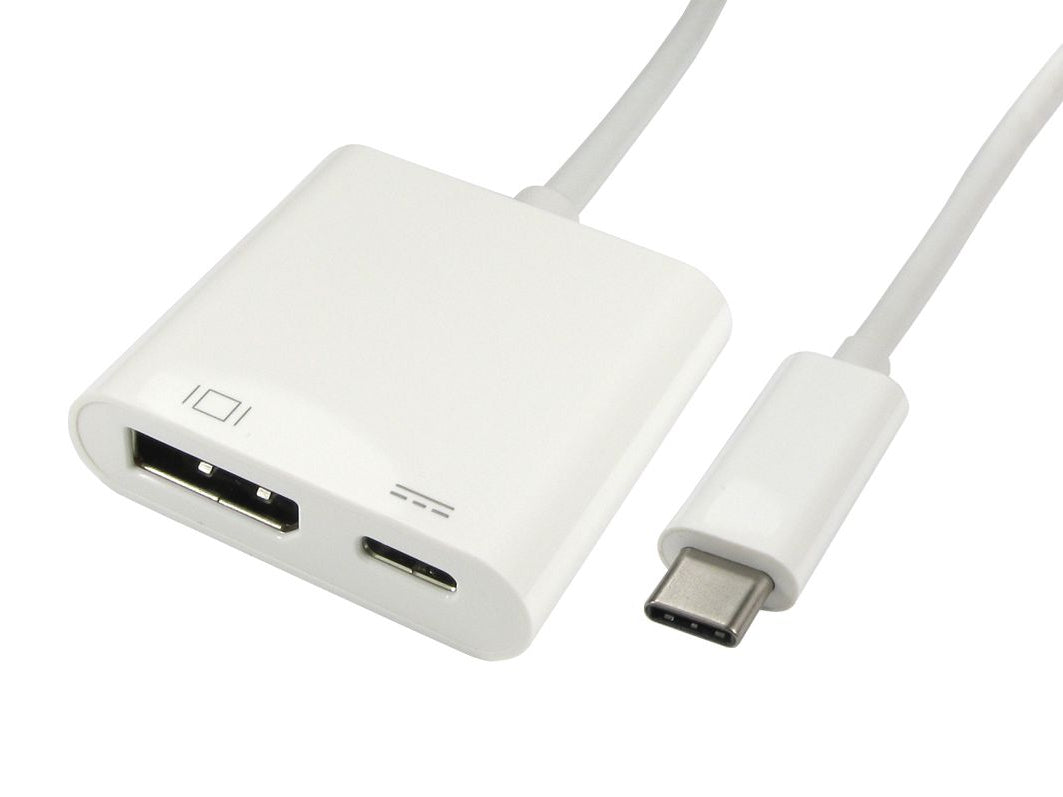 CDL 15cm Leaded USB Type-C - DP+PD