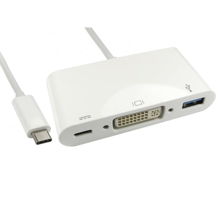 CDL 15CM USB TYPE C-DVI&USB&PD