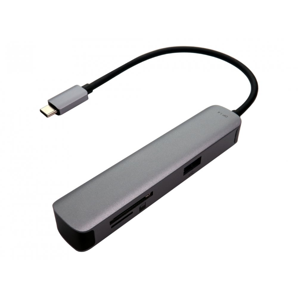 CDL Type-C to HDMI/USB-A x2/SD/TF