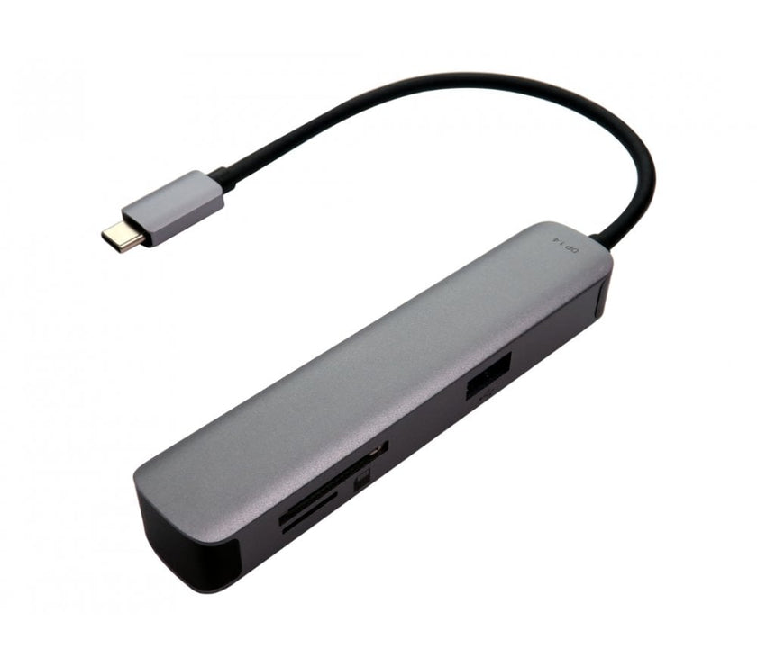 CDL Type-C to HDMI/USB-A x2/SD/TF