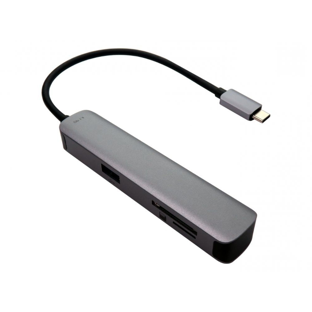 CDL Type-C to HDMI/USB-A x2/SD/TF