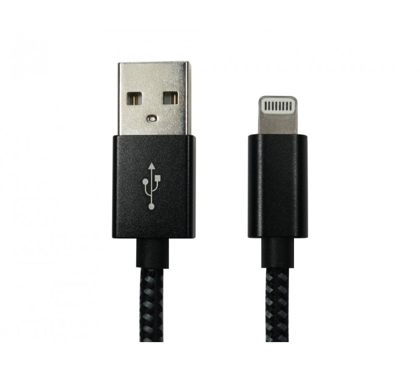 CDL 2M Black USB2.0 A - Lightning