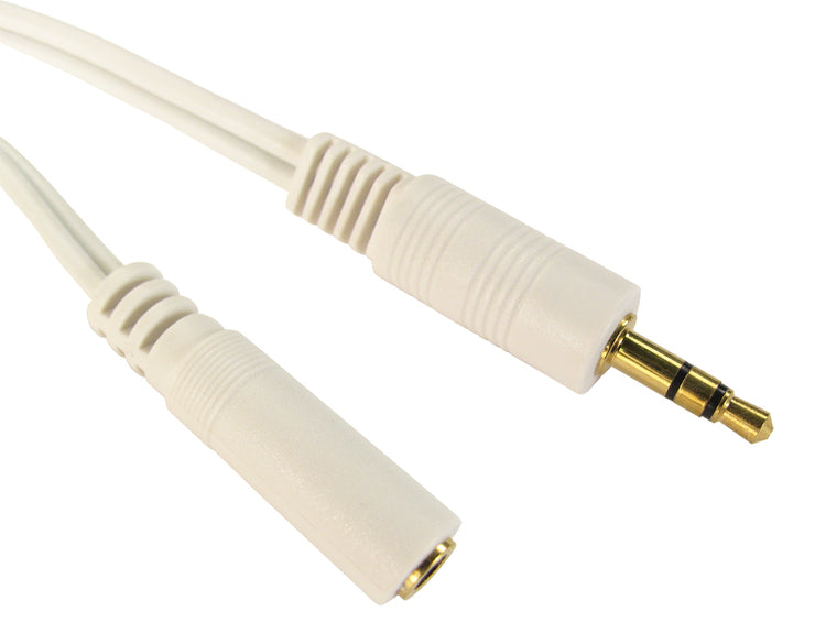 CDL 15m 3.5mm Stereo Ext- White