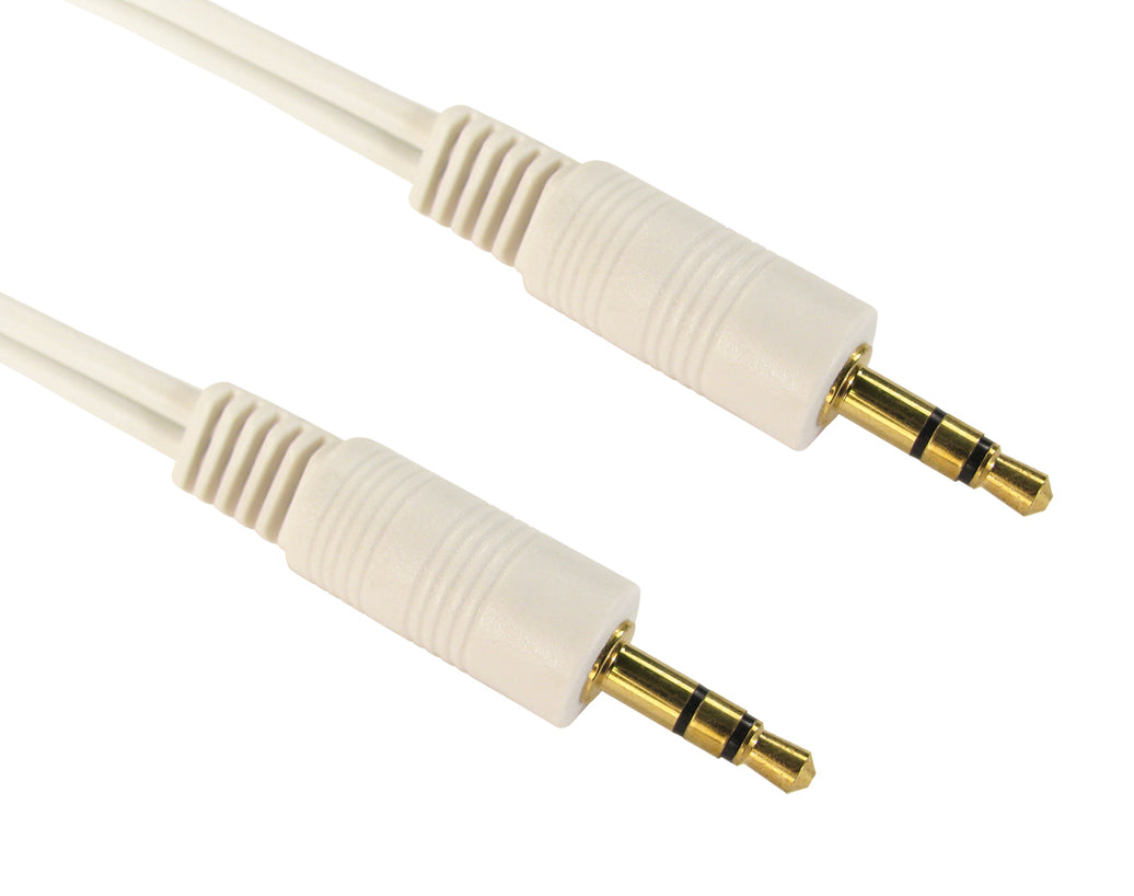 CDL 20m 3.5mm Stereo Cable - White