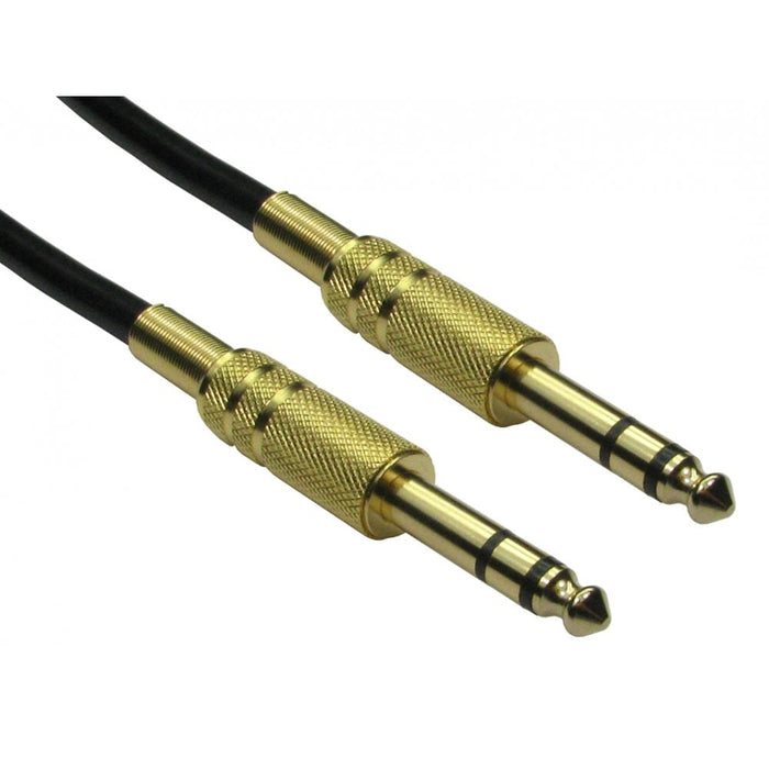 CDL 10m 6.35mm Male to Male Audio