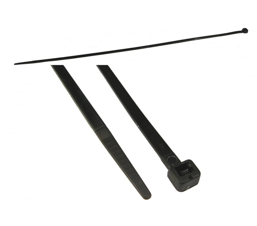 CDL 368mm x 4.8mm BLACK TIES 100PK