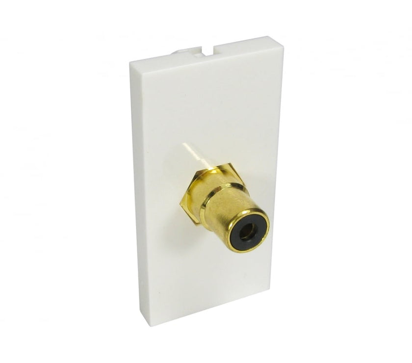CDL 1x RCA (Black) Euromod-Coupler