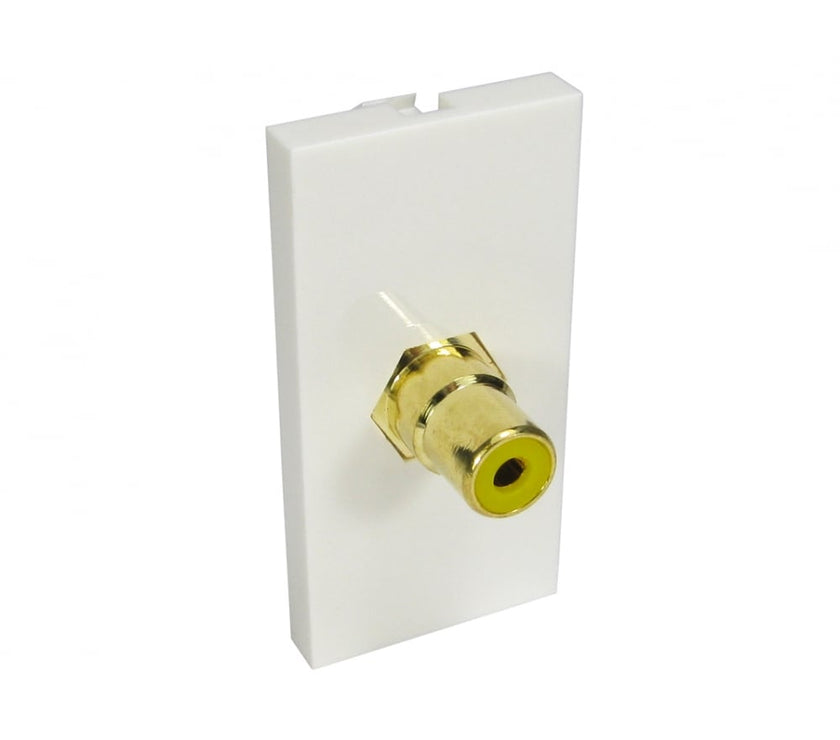 CDL 1xRCA (Yell) Euromod Coupler