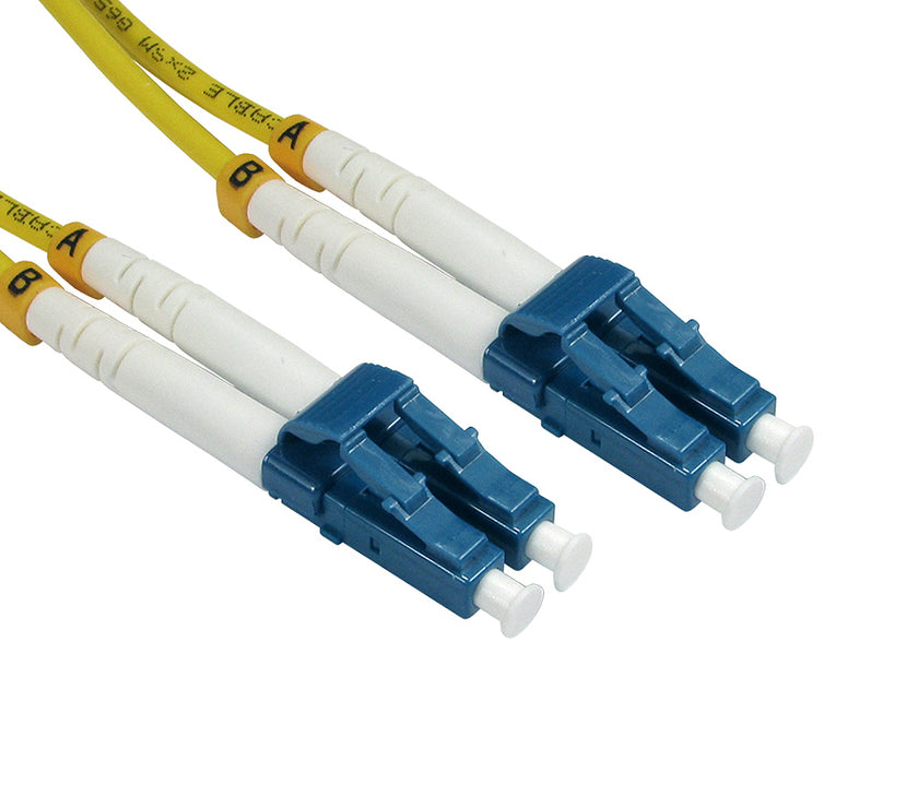 CDL 10MTR LC-LC SM 9/125 - YELLOW