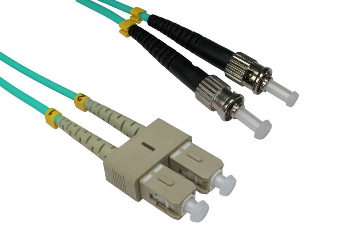 CDL 2MTR ST-SC 50/125 OM3 AQUA
