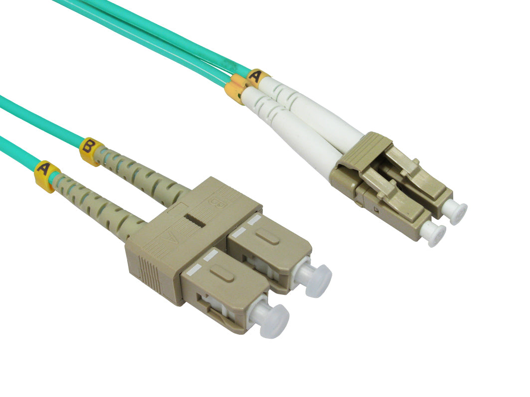 CDL 2m OM4 Fibre Optic Cable LC-SC