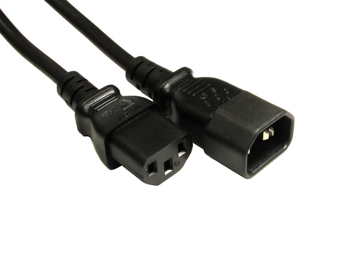 CDL 0.5m C14 to C13 Black