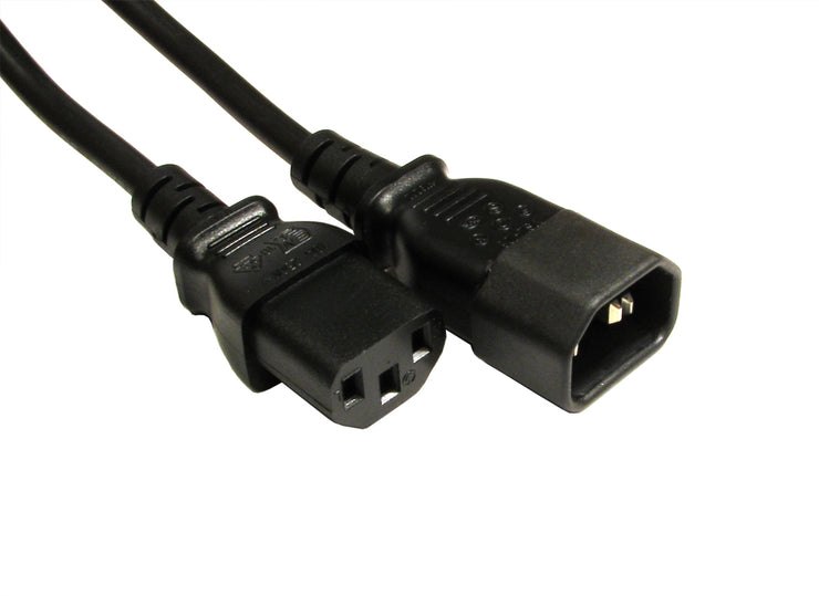 CDL 0.5m C14 to C13 Black