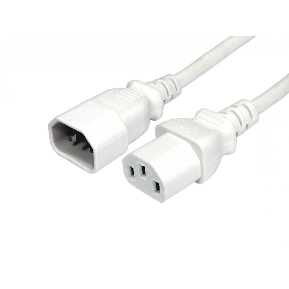 CDL 3m C14 to C13 Extension White