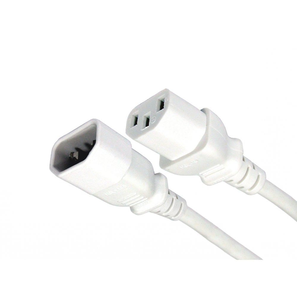 CDL 3m C14 to C13 Extension White