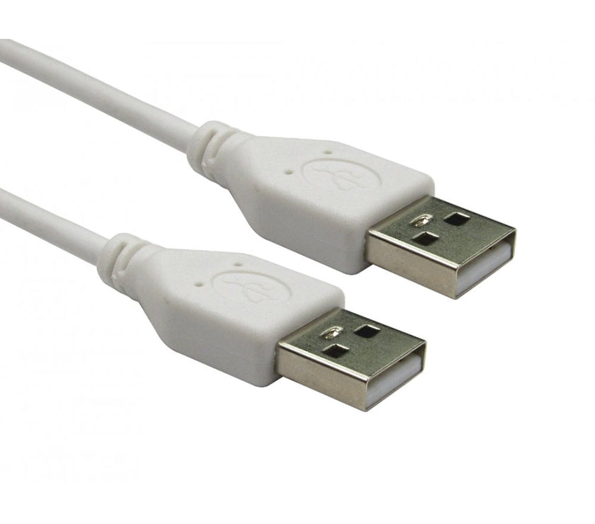 CDL 5MTR USB 2.0 A M-M WHITE